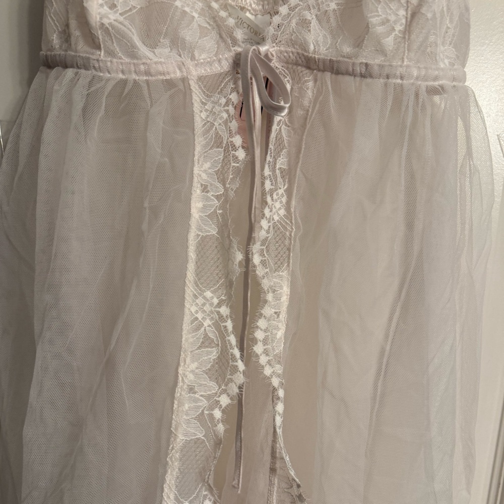 Victoria's Secret White Lace Chemise Sleepwear New XL - Picture 7 of 10